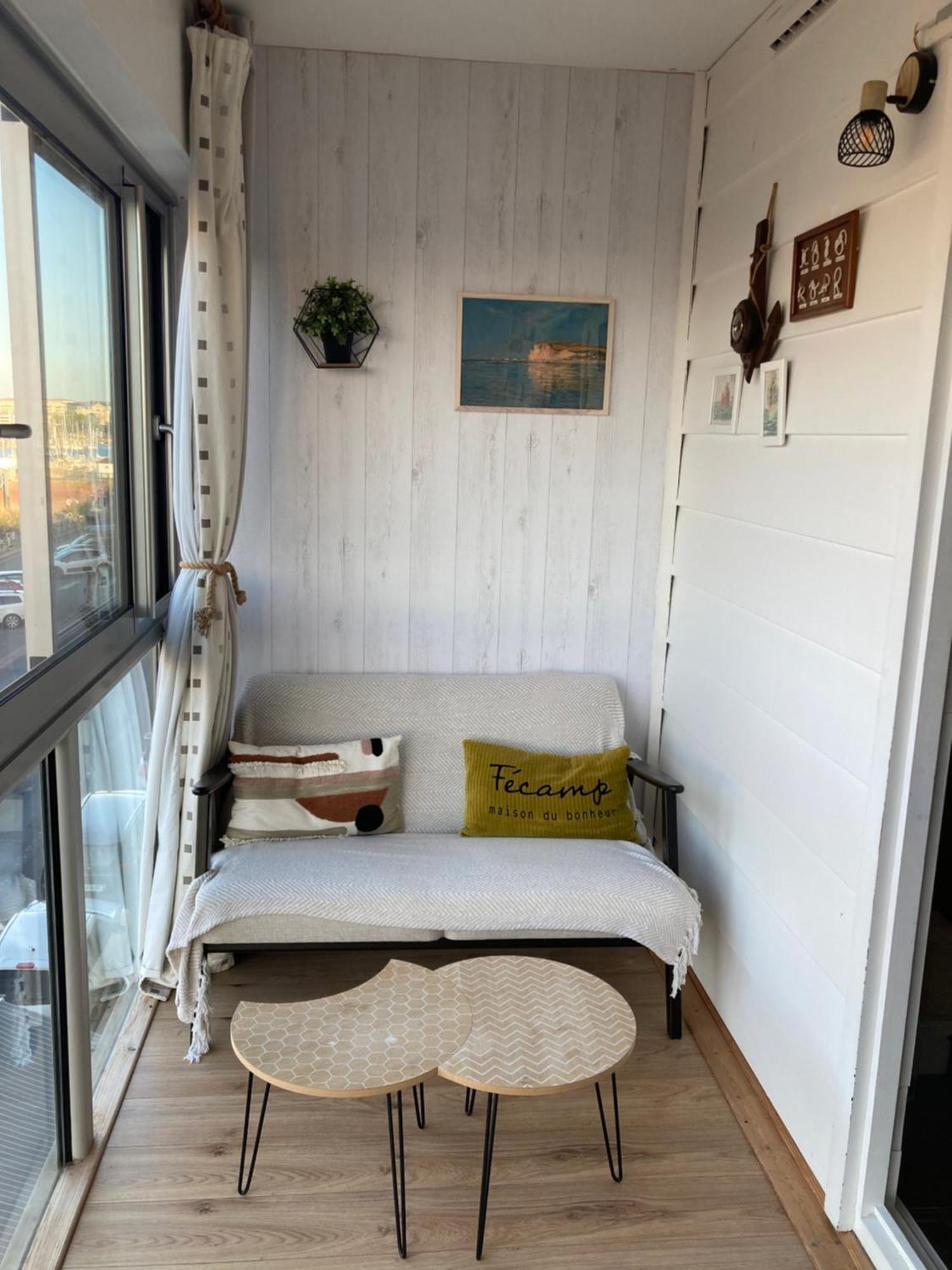 Charmant Studio Avec Vue Sur Le Port Et Falaises 费康 外观 照片
