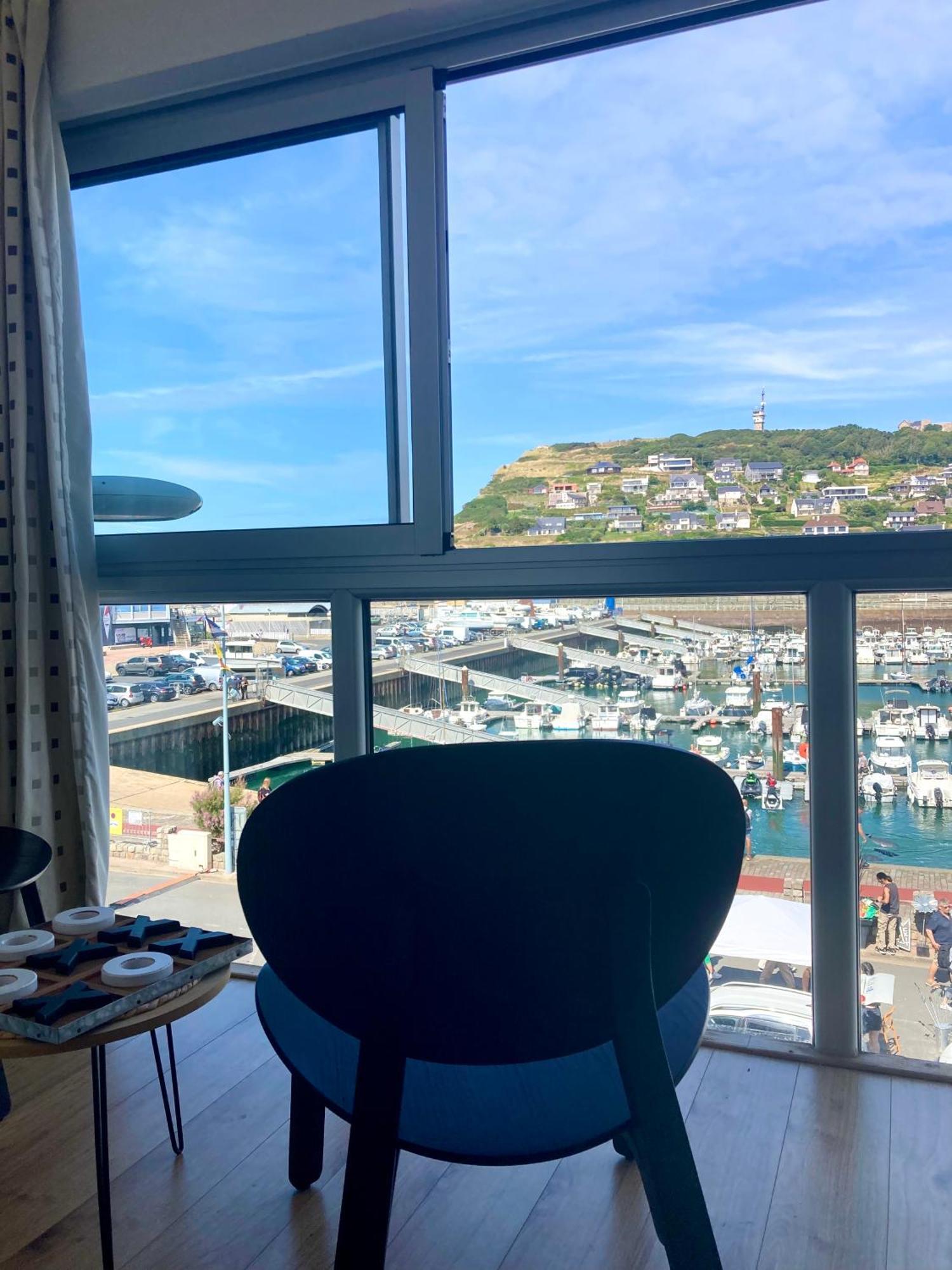 Charmant Studio Avec Vue Sur Le Port Et Falaises 费康 外观 照片